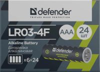 Лот: 6951198. Фото: 2. Батарейка ААA LR03-4F Defender... Аксессуары