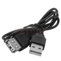 Лот: 15665313. Фото: 2. Кабель USB Папа-Мама Черный (Удлинитель... Аксессуары