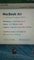 Лот: 10526595. Фото: 6. MacBook Air 11 2013