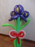 Лот: 3428190. Фото: 4. Букет из воздушных шариков. Ирисы