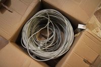 Лот: 3427295. Фото: 3. Кабель витая пара 130 м. CAT 5E... Компьютеры, оргтехника, канцтовары