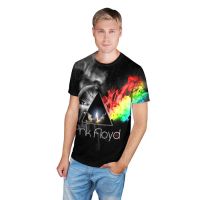 Лот: 10993212. Фото: 3. Мужская футболка 3D "Pink Floyd... Одежда, обувь, галантерея
