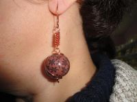 Лот: 1399272. Фото: 3. Авторская работа,серьги"Пустыня... Красноярск