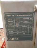 Лот: 17184359. Фото: 3. Мобильный кондиционер firmstar... Строительство и ремонт