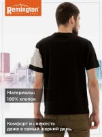 Лот: 22423771. Фото: 3. Футболка Remington Symmetry Black... Одежда, обувь, галантерея
