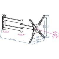 Лот: 12843370. Фото: 2. Кронштейн для LCD/LED тв 15"-43... Аксессуары