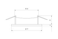 Лот: 23674780. Фото: 6. Светильник встраиваемый ELEKTROSTANDARD...