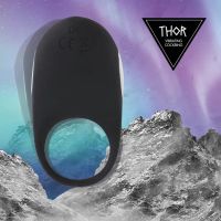 Лот: 24253870. Фото: 2. Виброкольцо FeelzToys Thor, черное. Интимные товары