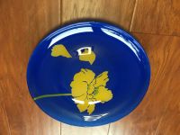 Лот: 25898672. Фото: 3. Блюдо синее новое 28 см. Домашний быт