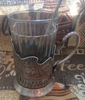 Лот: 21759013. Фото: 2. Мельхиор СССР. Подстаканник космос... Антиквариат