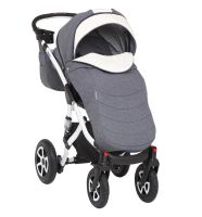 Лот: 10293667. Фото: 4. Коляска 2 в 1 Adamex Gloria (белая... Красноярск