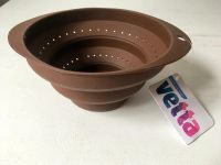 Лот: 4264435. Фото: 3. 🍒 Дуршлаг VETTA силиконовый складной... Домашний быт