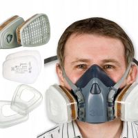 Лот: 16091957. Фото: 2. полумаска 3М 7502 Комплект. Спецодежда, СИЗ, пожарное оборудование