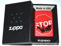 Лот: 1581887. Фото: 2. Zippo Stop War [original/U.S.A... Сувениры