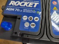 Лот: 20676175. Фото: 3. Аккумулятор автомобильный Rocket... Красноярск