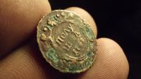 Лот: 10738093. Фото: 2. Редкая полушка 1748 года. Сохран... Монеты