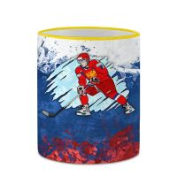 Лот: 11947098. Фото: 3. Кружка 3D "Хоккей - Спорт, NHL... Сувениры, подарки