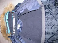 Лот: 10532076. Фото: 3. пуховик новый брак замок 98-104... Дети растут