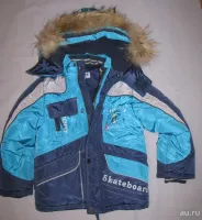 Лот: 10532076. Фото: 2. пуховик новый брак замок 98-104... Одежда и аксессуары