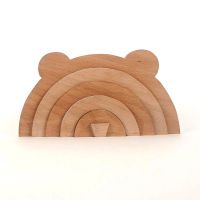 Лот: 12262963. Фото: 2. Пирамидка из дерева. Игрушки