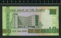 Лот: 19909623. Фото: 2. Гамбия 10 даласи ( люкс). Банкноты