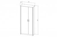 Лот: 23942975. Фото: 8. Шкаф Hoff Лофт