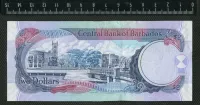 Лот: 19899693. Фото: 2. Барбадос 2 доллара 2012 г люкс. Банкноты