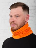 Лот: 21050035. Фото: 2. Снуд КМФ78 Тур флисовый шарф оранжевый. Аксессуары