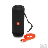 Лот: 10226374. Фото: 4. Колонка JBL Flip 4 Black (JBLflip4blk... Красноярск