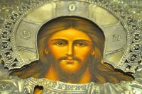 Лот: 9556805. Фото: 4. Икона Иисус Христос, XIX век NKV137. Красноярск