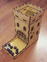 Лот: 9010035. Фото: 2. Dice Tower, башня для бросков... Сувениры, подарки
