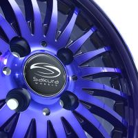 Лот: 4111511. Фото: 3. Комплект дисков Sakura Wheels... Авто, мото, водный транспорт