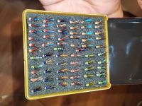 Лот: 23512063. Фото: 4. Мушки на хариуса и ленка в боксе. Красноярск