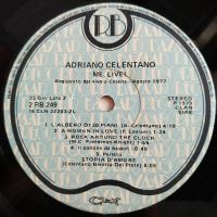Лот: 21505514. Фото: 7. LP ● Adriano Celentano ● Me, Live...