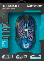 Лот: 10964393. Фото: 5. Мышь игровая Defender Shock GM-110L...