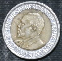 Лот: 14030121. Фото: 2. Экзотика с рубля (18978) Кения. Монеты