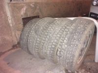 Лот: 10527479. Фото: 3. Колёса на 14 Dunlop sp winter... Авто, мото, водный транспорт