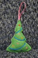 Лот: 3523912. Фото: 2. Ёлочка расшитая ручной работы. Новый год!