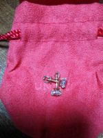 Лот: 15653950. Фото: 5. Золотые серьги с натуральным голубым...