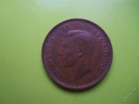 Лот: 2547333. Фото: 2. Полпенни 1948 г.Австралия Георг... Монеты