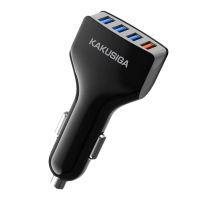 Лот: 25795047. Фото: 3. АЗУ KAKUSIGA 4*USB-A 2.4A KSC-484... Смартфоны, связь, навигация