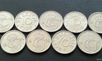 Лот: 10894493. Фото: 2. Швеция. 20 монет - одним лотом... Монеты