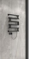 Лот: 25361720. Фото: 2. Полотенцесушитель Muza 60*50 Blak. Сантехника, водопровод
