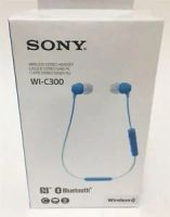 Лот: 12854191. Фото: 2. Новые Sony WI-C300 blue Беспроводные... Аудиотехника