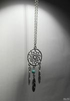 Лот: 13845881. Фото: 2. ожерелье "Ловец снов" ручной работы. Ручная работа