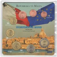 Лот: 2676862. Фото: 2. Набор монет Евро Мальта 2008 год... Монеты