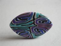 Лот: 432461. Фото: 2. Изделия из полимерной глины,кольцо... Ювелирные изделия, бижутерия, часы