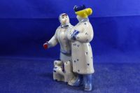 Лот: 21573238. Фото: 2. Фарфоровая статуэтка Кумушки две... Антиквариат