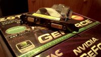 Лот: 6743180. Фото: 3. Видеокарта ZOTAC GeForce 6200... Компьютеры, оргтехника, канцтовары