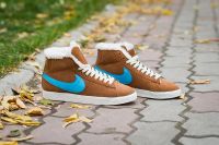 Лот: 8839365. Фото: 5. Зимние кроссовки Nike Blazer Mid...